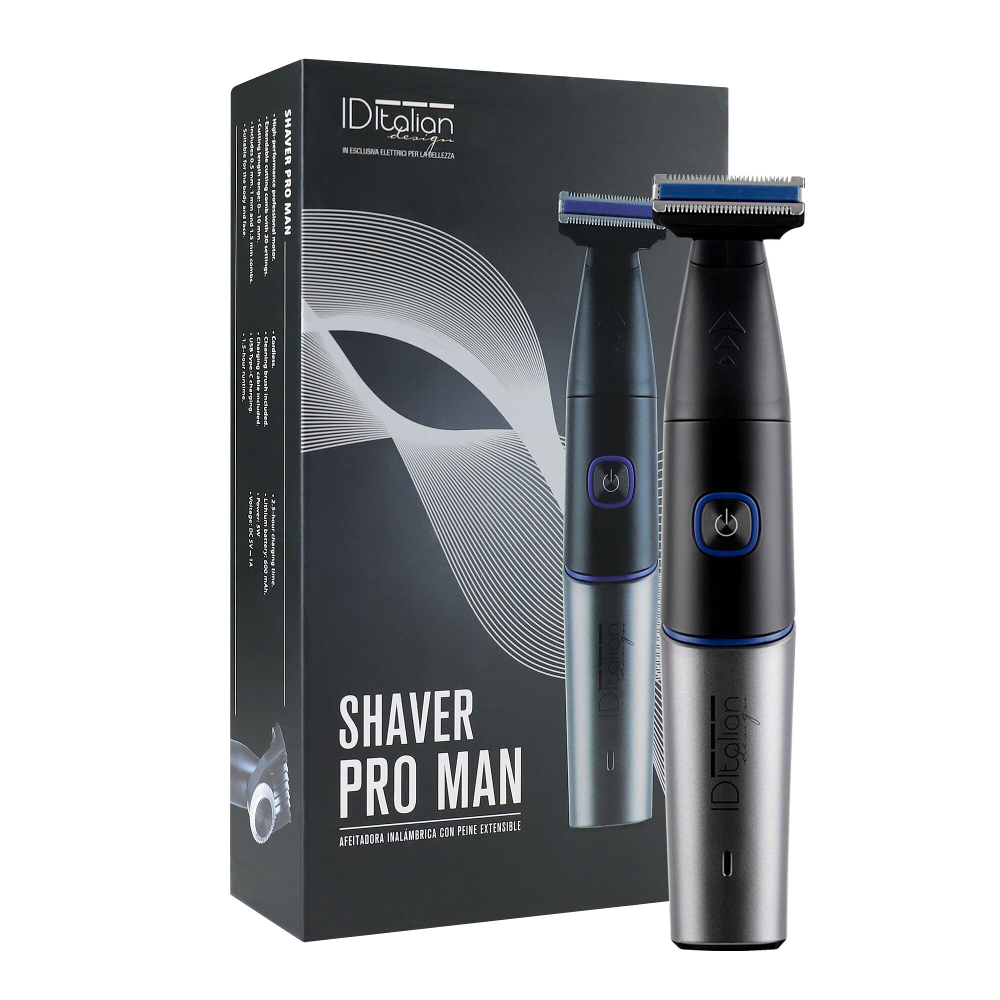 Italian Design Shaver Pro Man Rasoir noir/argent Parfait état - 42,99 € Italian Design Shaver Pro Man Rasoir noir/argent Parfait état N/A reconditionné disponible sur Refurbed | Dero