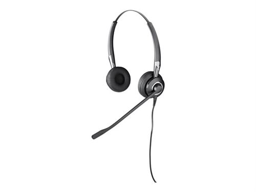 Jabra BIZ 2400 Duo IP - Micro-casque - sur-oreille - filaire État correct Jabra reconditionné disponible sur Fnac