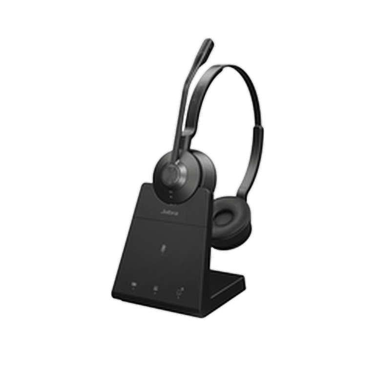 Jabra Engage 45 SE Casque Sans fil Arceau Bureau/Centre d'appels Noir - Excellent état Parfait état Jabra reconditionné photo 2 | Dero