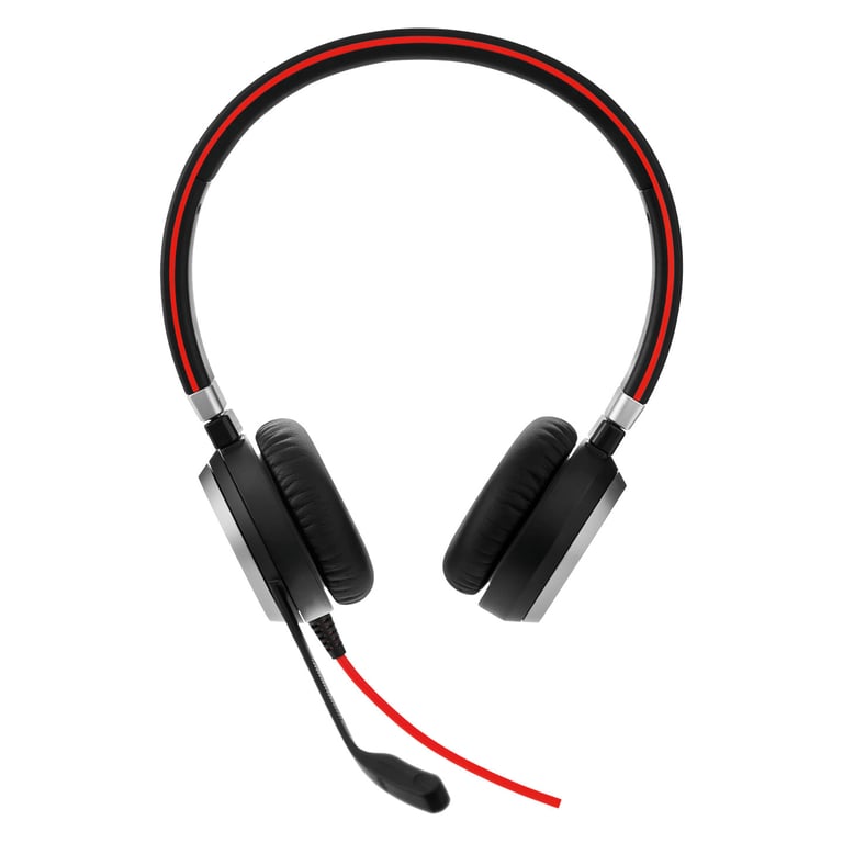 Jabra Evolve 40 UC Stereo - Excellent état Parfait état Jabra reconditionné disponible sur Pixmania