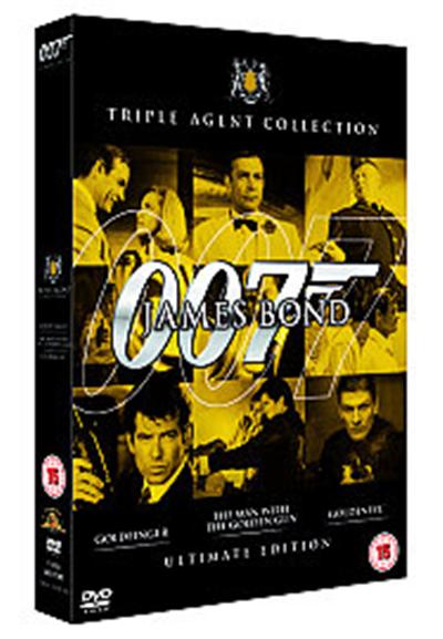 James Bond Ultimate Golden Triple Pack - Goldfinger/The Man With The Golden Gun/Goldeneye , (Box Set) État correct reconditionné disponible sur Fnac