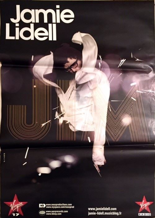 Jamie LIDELL - 70x100 cm - AFFICHE / POSTER État correct reconditionné disponible sur Fnac