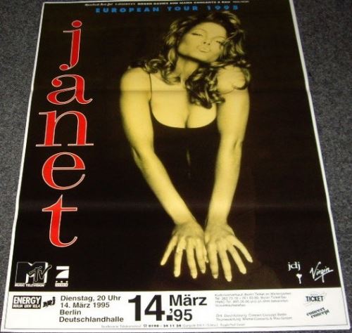 Janet JACKSON - 60x84 cm - AFFICHE / POSTER État correct N/A reconditionné disponible sur Fnac