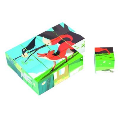 Janod - Puzzle cubes - 12 cubes : Kubkid : Les contes État correct Janod reconditionné disponible sur Fnac