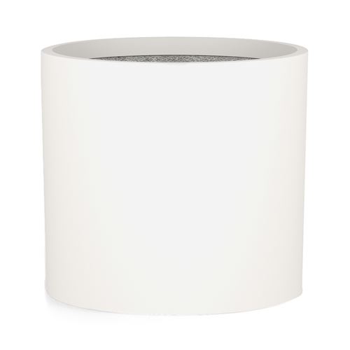 Jardinière - Blumfeldt Gendt- En fibre de pierre - Résistant aux UV - 29 x 27 cm (ØxH) - Blanc mat État correct N/A reconditionné disponible sur Fnac