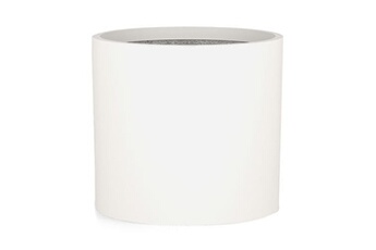 Jardinière - Gendt- En fibre de pierre - Résistant aux UV - 29 x 27 cm (ØxH) - Blanc mat Bon état Blumfeldt reconditionné disponible sur Darty
