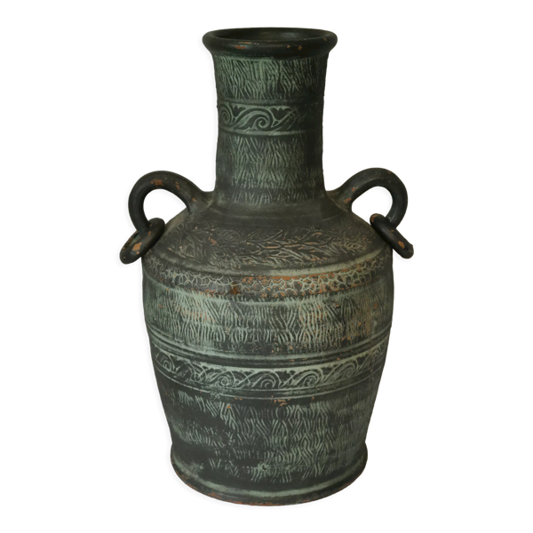 Jarre à eau terre cuite style antique XXème Espagne Bon état reconditionné (offre indisponible)
