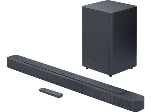 JBL Bar 2.1 Deep Bass - Système de barre audio - Canal 2.1 - sans fil - Bluetooth - 300 watt (Totale) - noir État correct - 315,99 € JBL Bar 2.1 Deep Bass - Système de barre audio - Canal 2.1 - sans fil - Bluetooth - 300 watt (Totale) - noir État correct reconditionné disponible sur Fnac