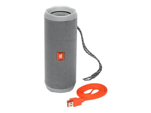 JBL Flip 4 - Haut-parleur - pour utilisation mobile - sans fil - Bluetooth - 16 watt - gris État correct JBL reconditionné disponible sur Fnac | Dero
