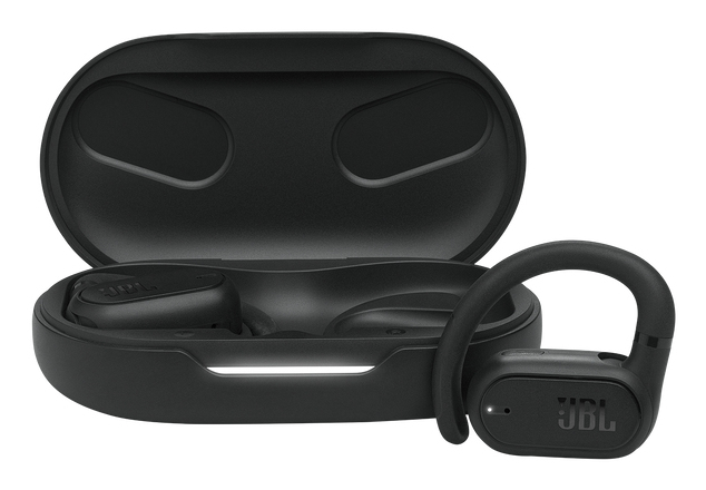 JBL Soundgear Sense Casque True Wireless Stereo (TWS) Crochets auriculaires Appels/Musique USB Type-C Bluetooth Noir - Très bon état Très bon état JBL reconditionné disponible sur Pixmania