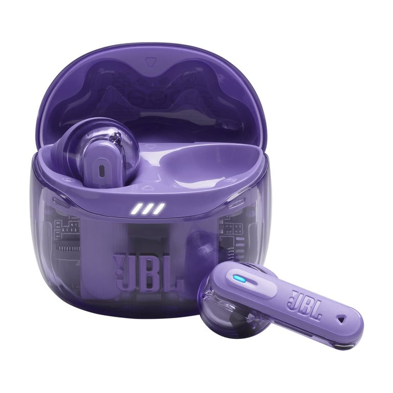 JBL Tune Flex 2 Ghost Edition Casque True Wireless Stereo (TWS) Ecouteurs Appels/Musique Bluetooth Violet - Très bon état Très bon état reconditionné disponible sur Pixmania