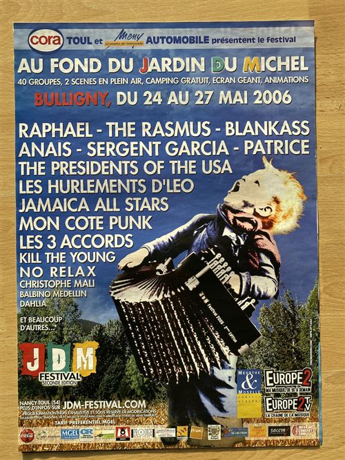 Acheter JDM Festival - 2ème édition 2006 - 30x40cm - Affiche État correct - 10,99 € JDM Festival - 2ème édition 2006 - 30x40cm - Affiche État correct reconditionné disponible sur Fnac
