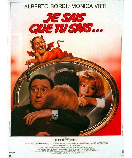 Je Sais que tu Sais… - 1982 - Alberto Sordi / Monica Vitti - AFFICHE État correct N/A reconditionné disponible sur Fnac