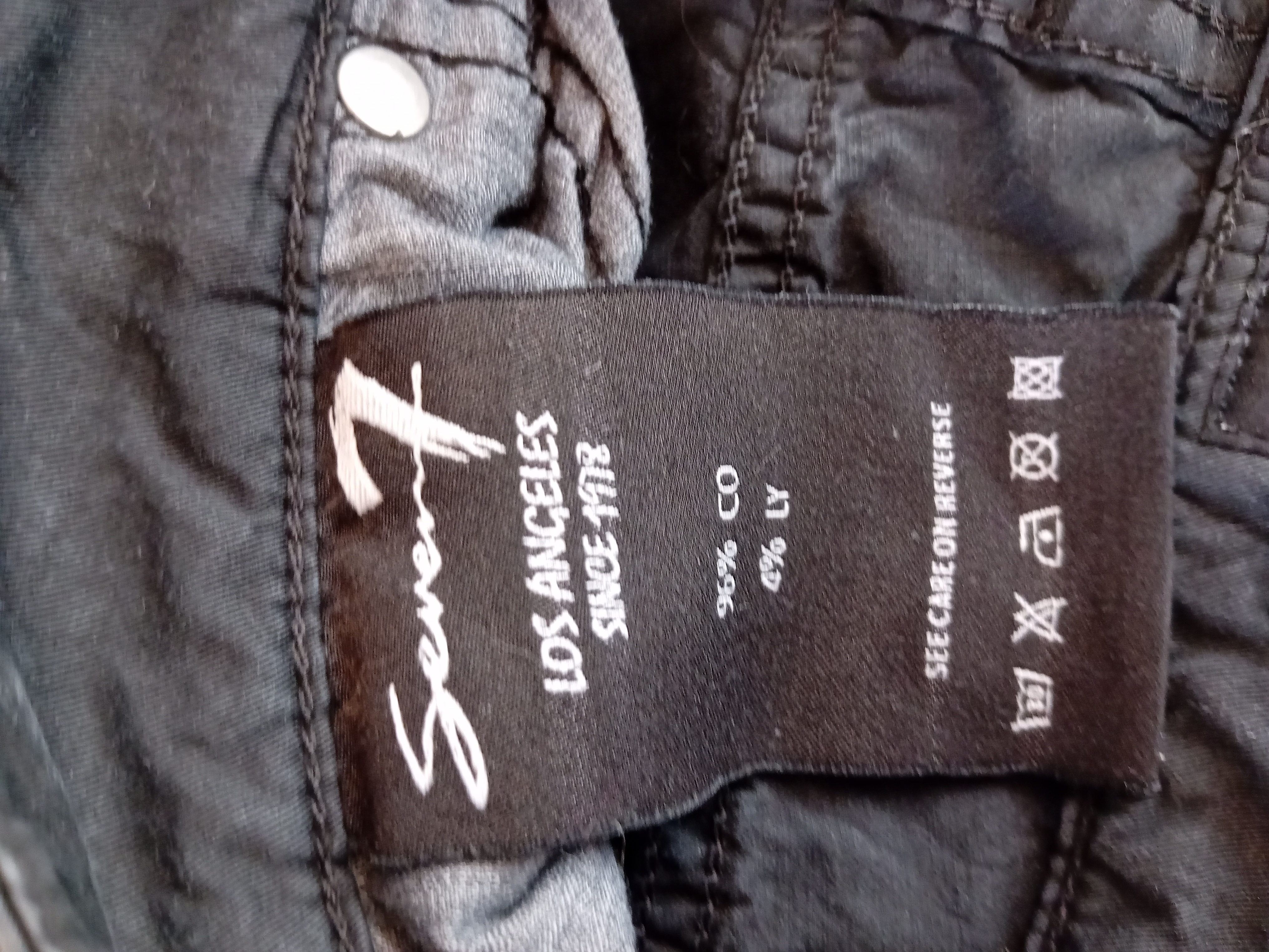 Voir photo 6 de Jean Capri Noir Seven7 Los Angeles (V3591) Jean Capri Noir Seven7 Los Angeles (V3591) Bon état reconditionné photo 6
