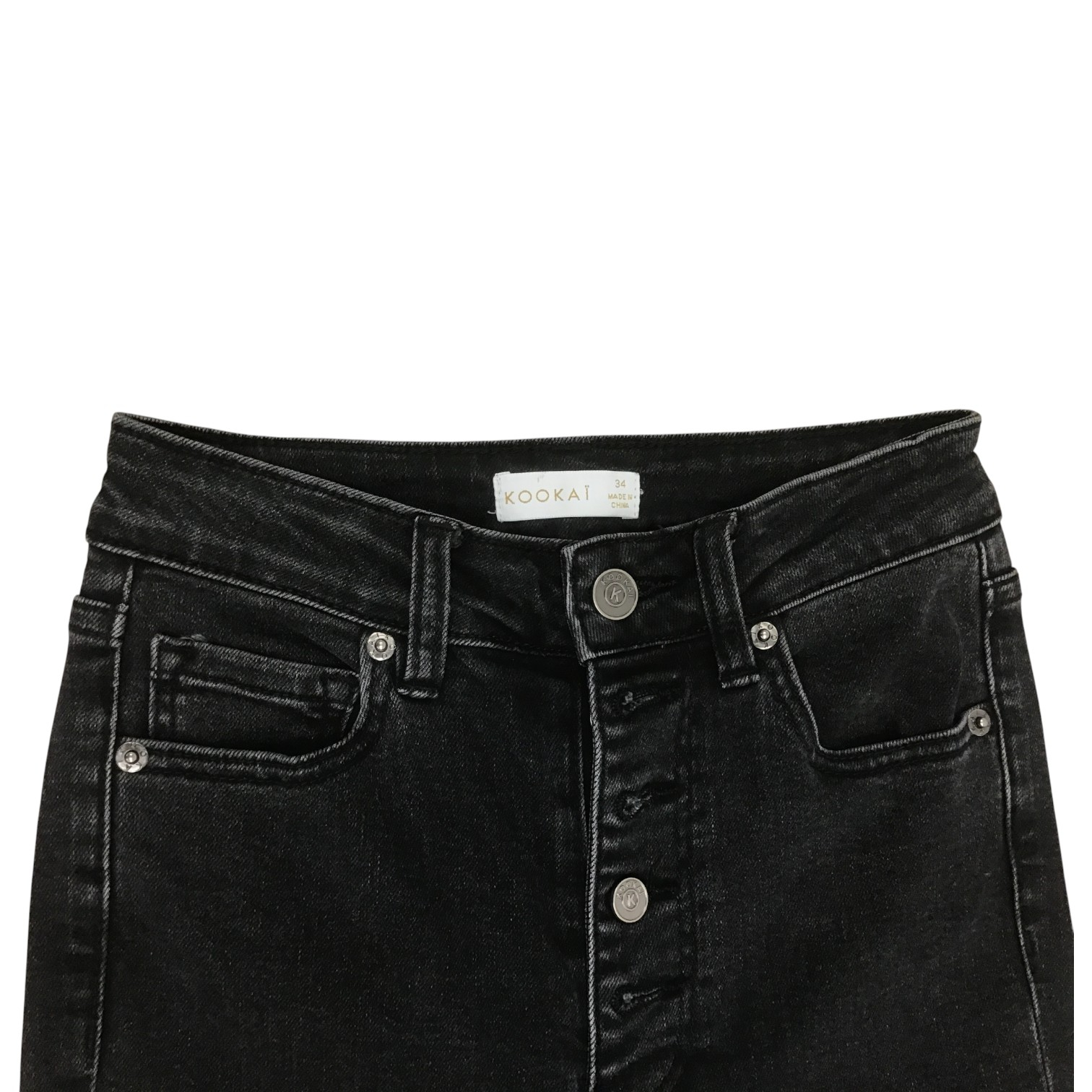 Voir photo 3 de Jean - Kookaï - Taille 34 Jean - Kookaï - Taille 34 Bon état reconditionné photo 3