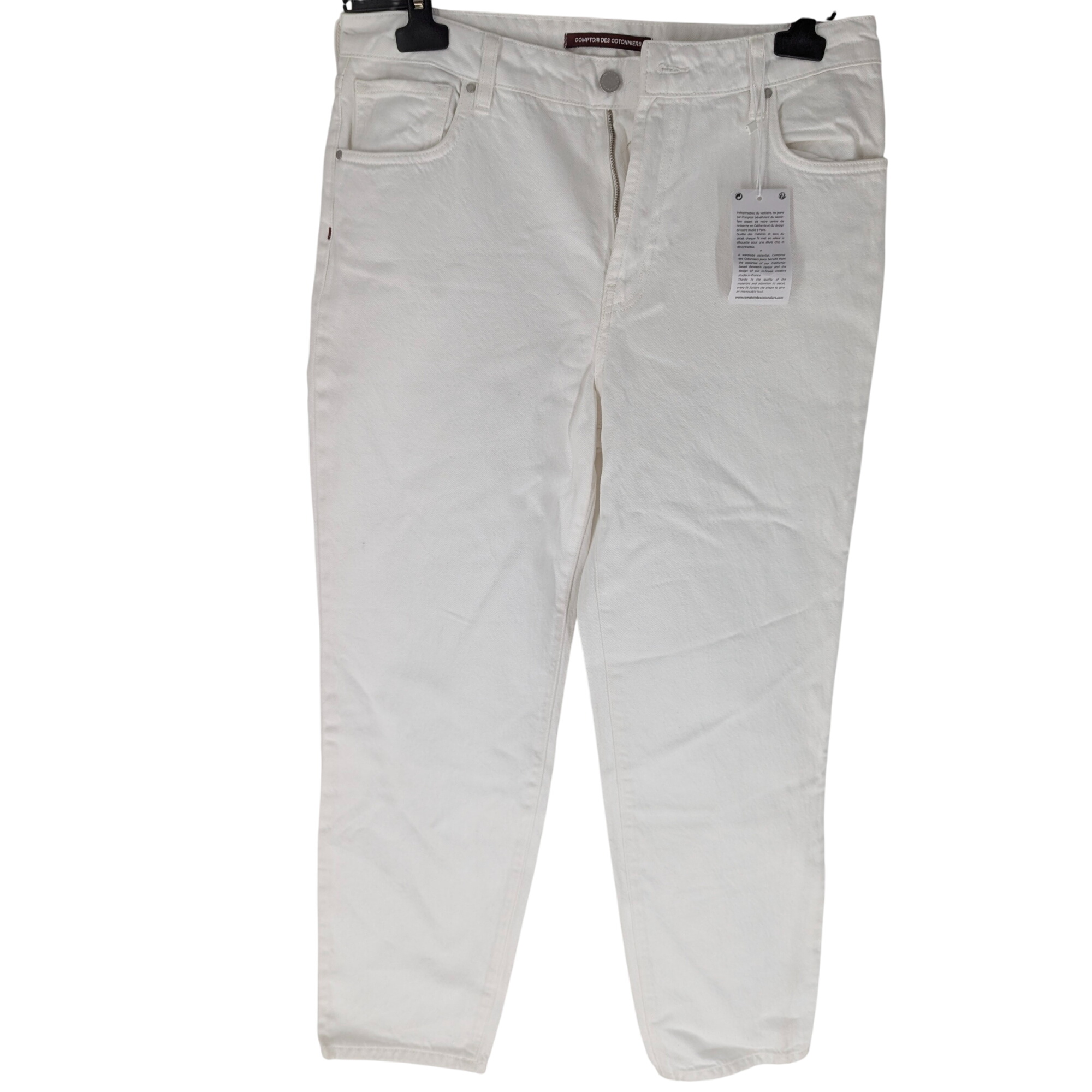 Acheter Jean LE COMPTOIR DES COTONNIERS T.42 Blanc Parfait état - 10,00 € Jean LE COMPTOIR DES COTONNIERS T.42 Blanc Parfait état reconditionné disponible sur Label Emmaüs