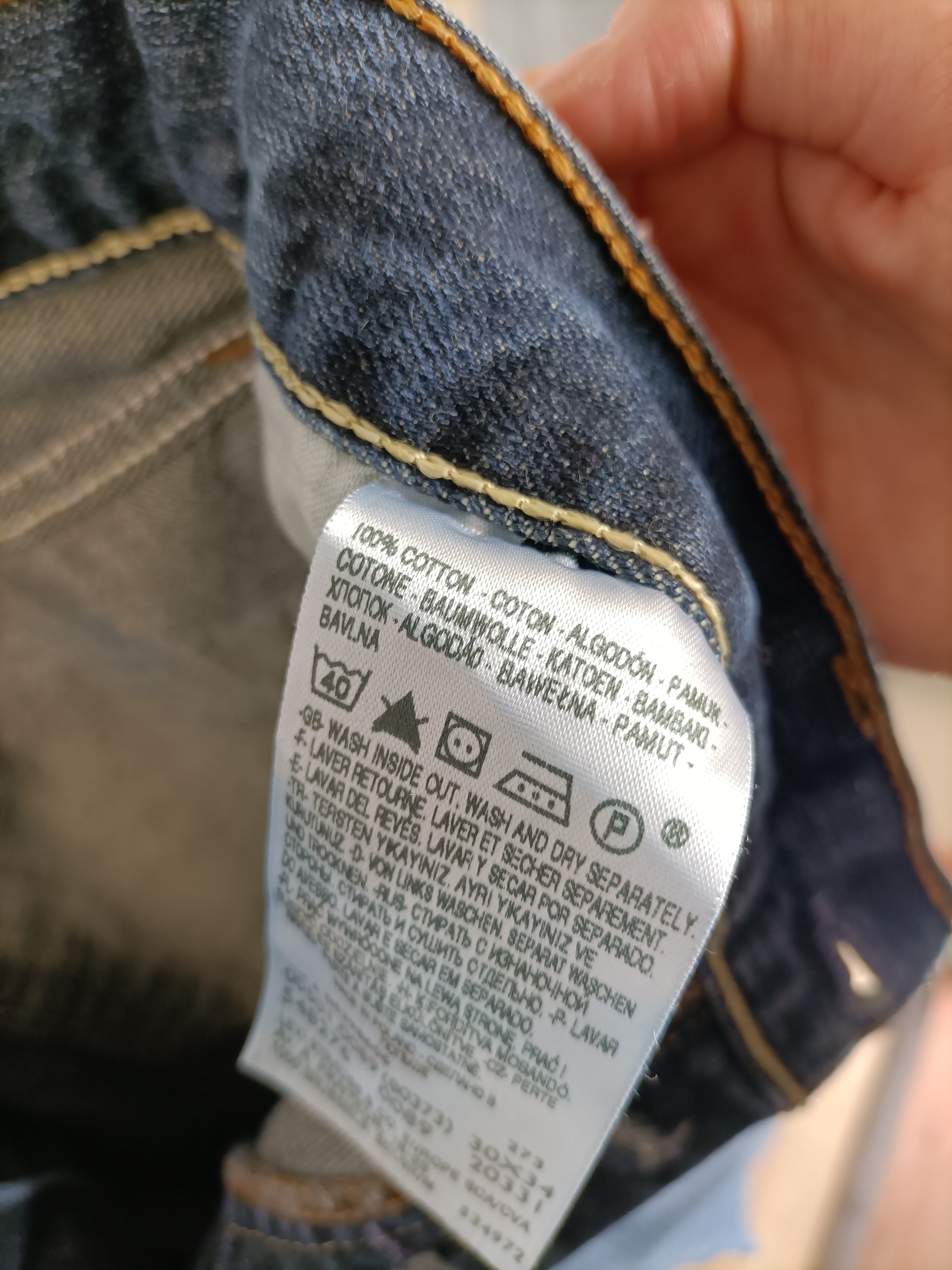 Voir photo 7 de Jean Levi’s 501 vintage denim bleu taille XXL Jean Levi’s 501 vintage denim bleu taille XXL Très bon état reconditionné photo 7