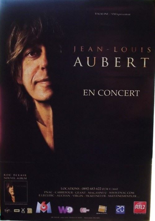 Jean-Louis AUBERT - 40x60 cm - AFFICHE / POSTER État correct N/A reconditionné disponible sur Fnac