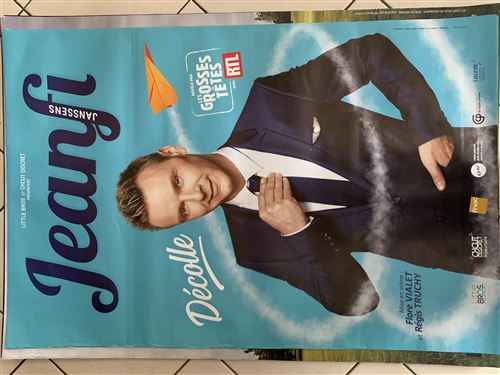 JEANFI JANSSENS - Décolle - 80x120cm - Affiche État correct reconditionné disponible sur Fnac