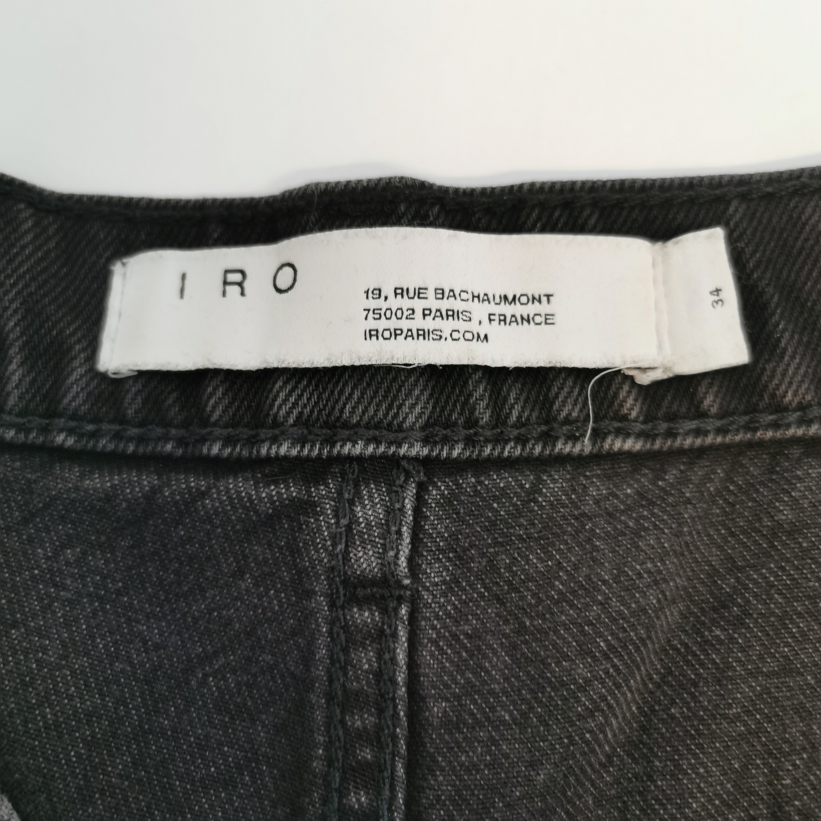 Voir photo 4 de Jeans IRO T34 coton Jeans IRO T34 coton Très bon état reconditionné photo 4