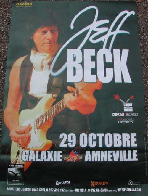 Acheter Jeff BECK - 80x120 cm - AFFICHE / POSTER État correct - 19,99 € Jeff BECK - 80x120 cm - AFFICHE / POSTER État correct N/A reconditionné disponible sur Fnac