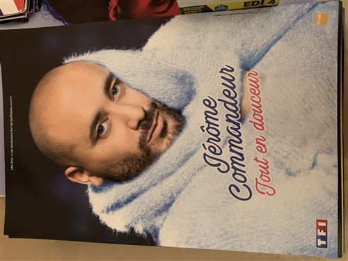 Jérôme Commandeur - Tout En Douceur / Tour - 40x60cm - Affiche État correct reconditionné disponible sur Fnac