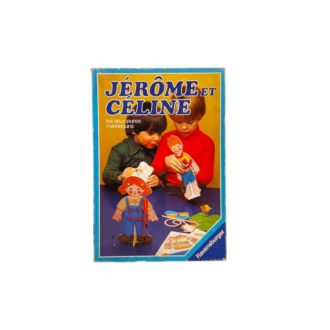 Jérôme et Céline - les deux jeunes mannequins- Édition 1983 Très bon état - 12,00 € Jérôme et Céline - les deux jeunes mannequins- Édition 1983 Très bon état reconditionné disponible sur Label Emmaüs