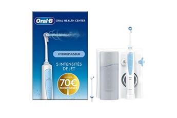 Jet Dentaire Oxyjet + 2 canules BLANC Bon état Oral-B reconditionné disponible sur Darty