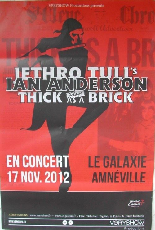 Jethro Tull - 68x100 cm - AFFICHE / POSTER État correct N/A reconditionné disponible sur Fnac