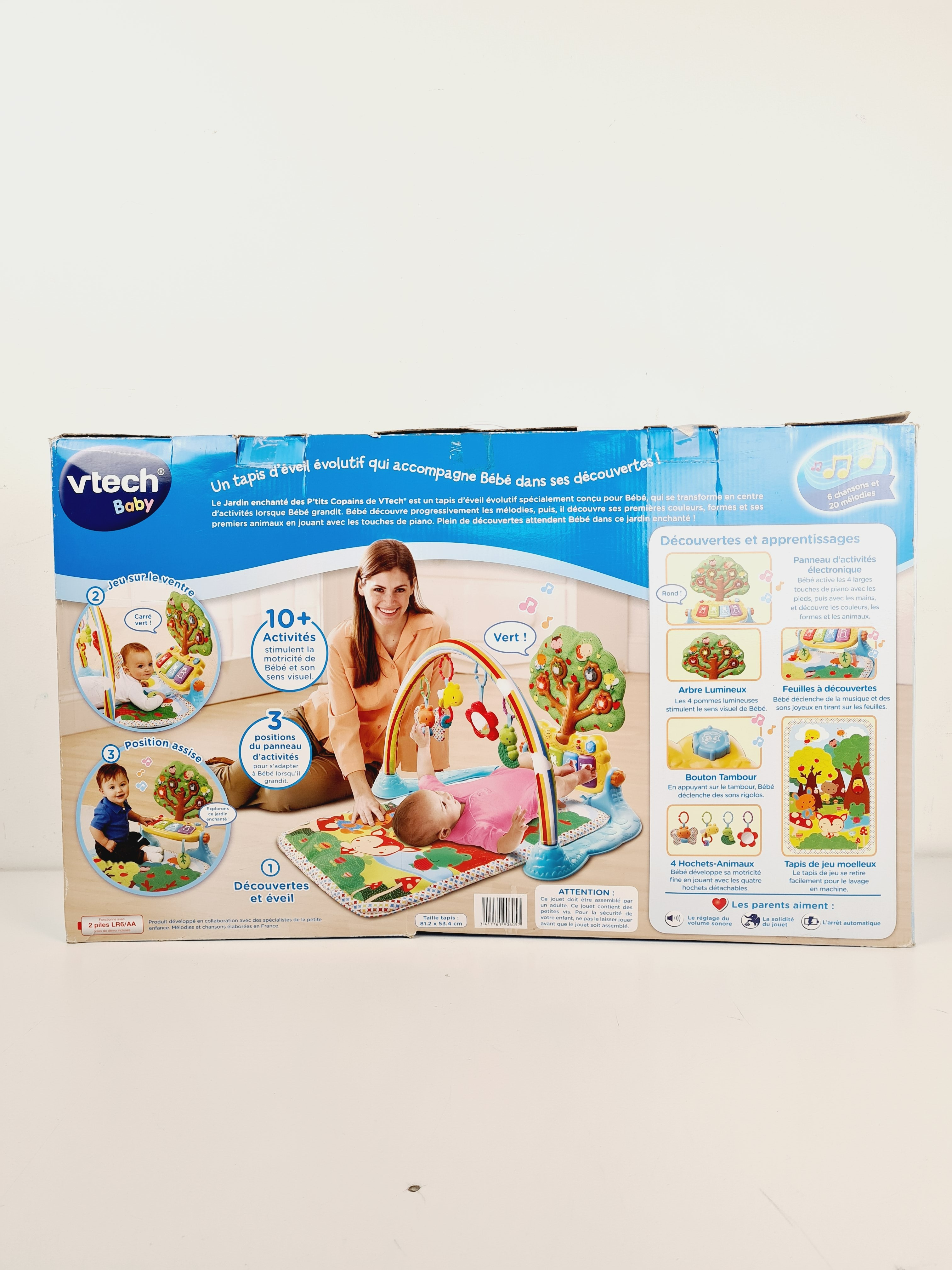 Voir photo 3 de Jeu 1er age - tapis d'éveil évolutif - VTECH BABY Jeu 1er age - tapis d'éveil évolutif - VTECH BABY Bon état reconditionné photo 3
