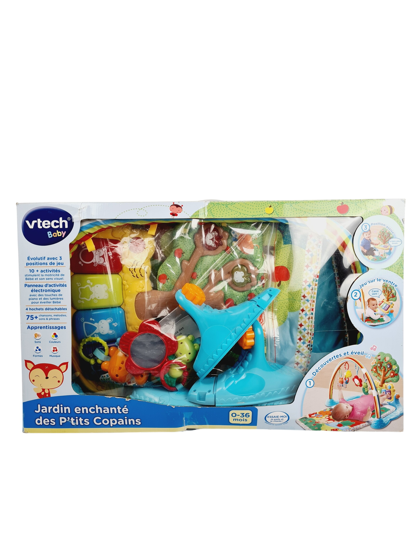 Jeu 1er age - tapis d'éveil évolutif - VTECH BABY Bon état - 25,00 € Jeu 1er age - tapis d'éveil évolutif - VTECH BABY Bon état reconditionné disponible sur Label Emmaüs