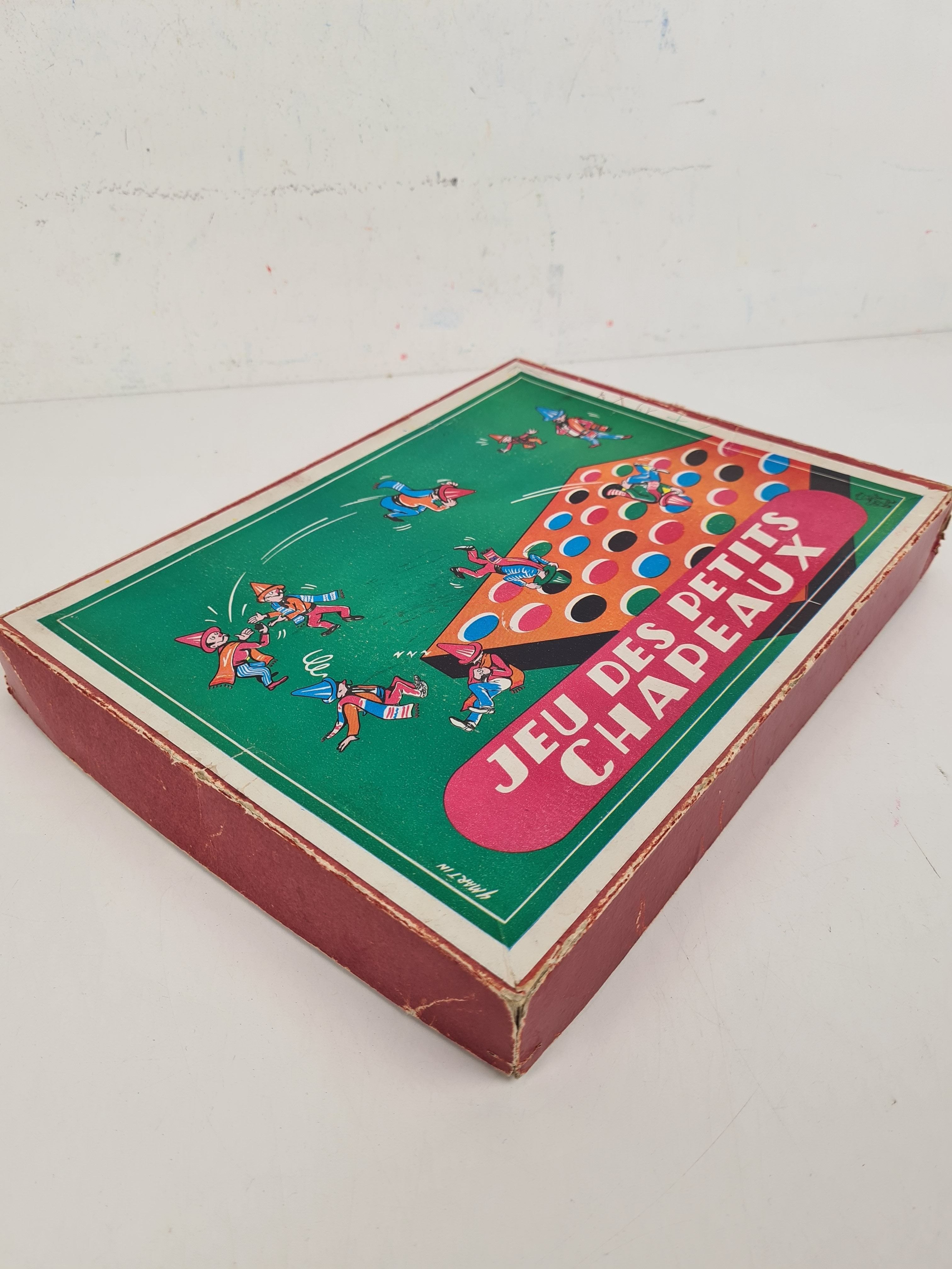 Voir photo 4 de Jeu ancien - Jeu des petits chapeaux - Incomplet Jeu ancien - Jeu des petits chapeaux - Incomplet État correct reconditionné photo 4