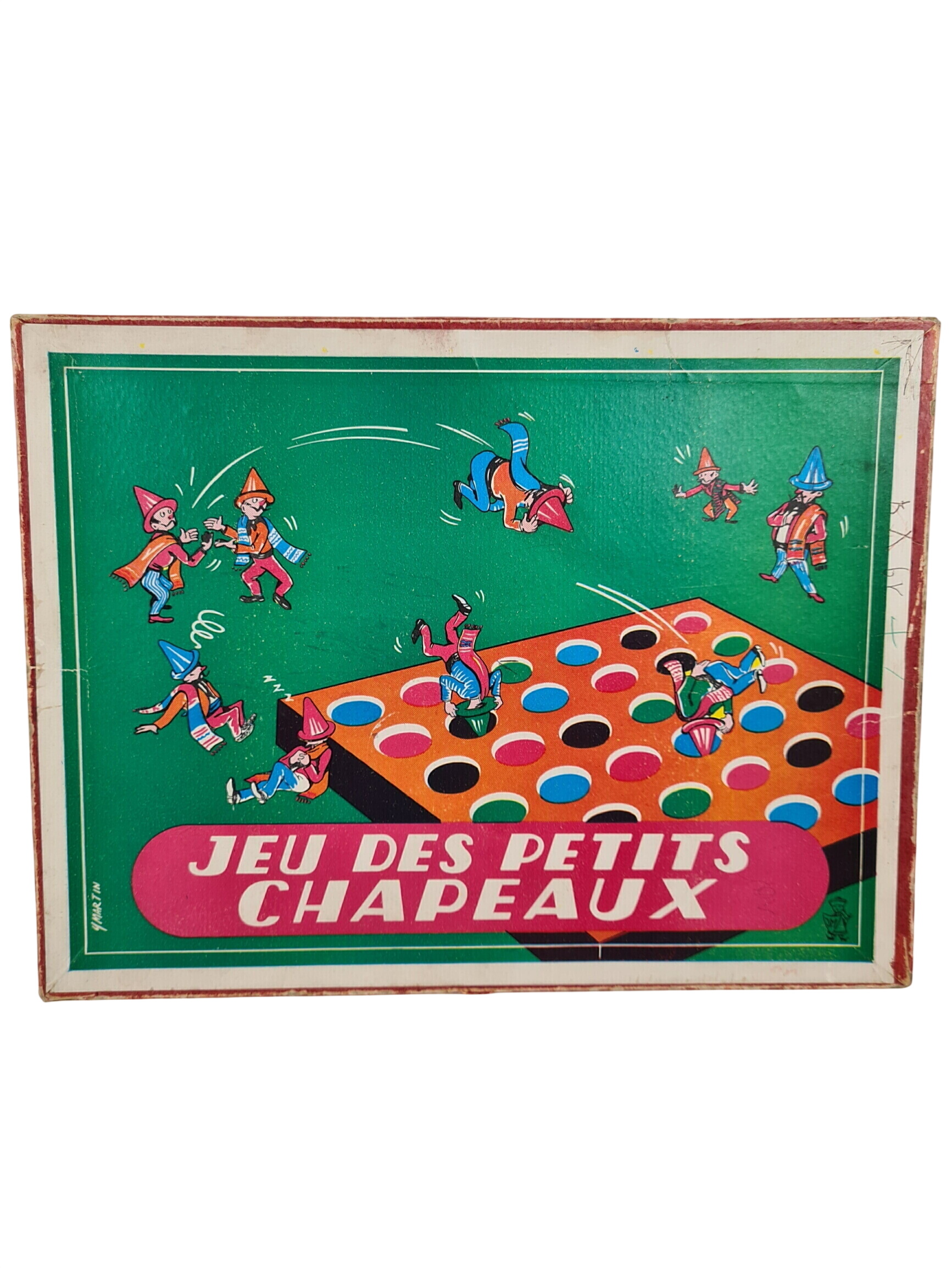Acheter Jeu ancien - Jeu des petits chapeaux - Incomplet État correct - 15,00 € Jeu ancien - Jeu des petits chapeaux - Incomplet État correct reconditionné disponible sur Label Emmaüs