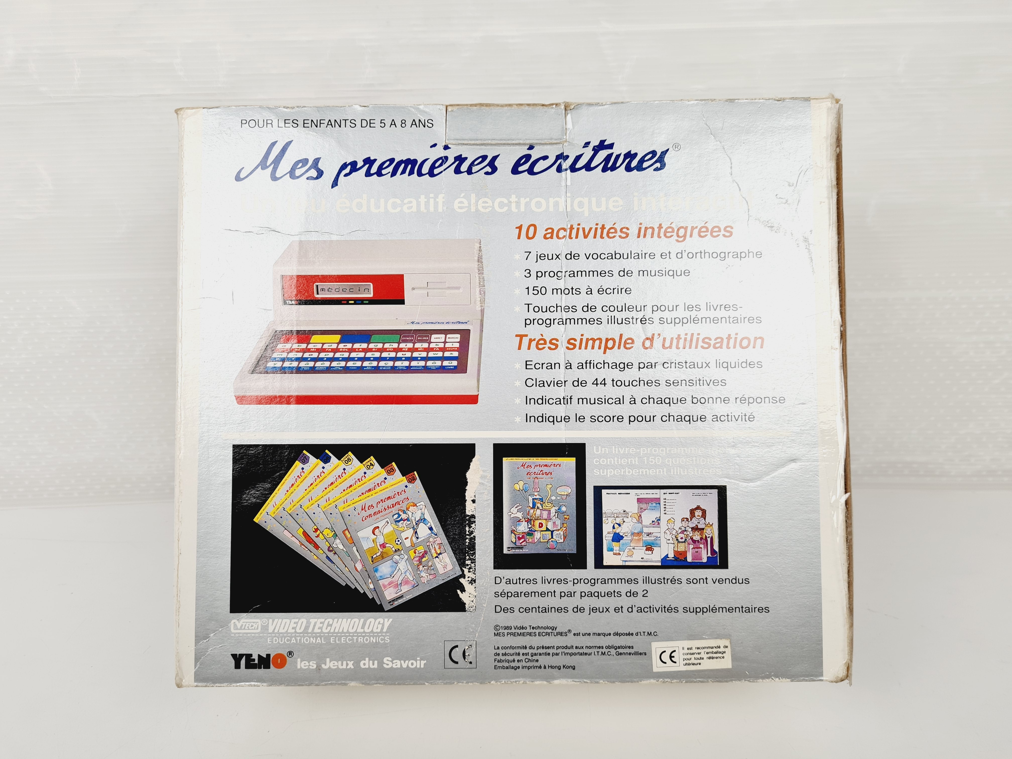 Voir photo 5 de Jeu Ancien - Mes premières écritures - Jeu vintage Vtech Yeno de 1989 - 5 ans+ Jeu Ancien - Mes premières écritures - Jeu vintage Vtech Yeno de 1989 - 5 ans+ reconditionné photo 5