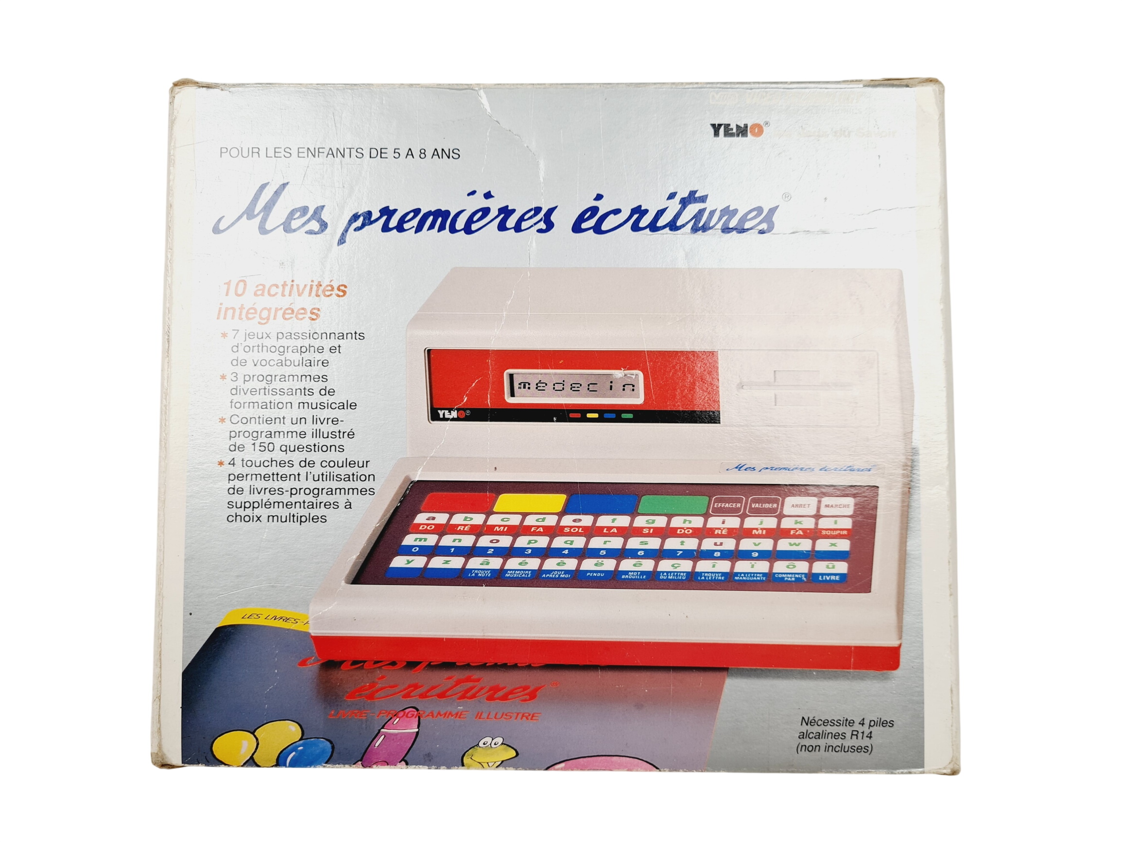Acheter Jeu Ancien - Mes premières écritures - Jeu vintage Vtech Yeno de 1989 - 5 ans+ - 10,00 € Jeu Ancien - Mes premières écritures - Jeu vintage Vtech Yeno de 1989 - 5 ans+ reconditionné disponible sur Label Emmaüs