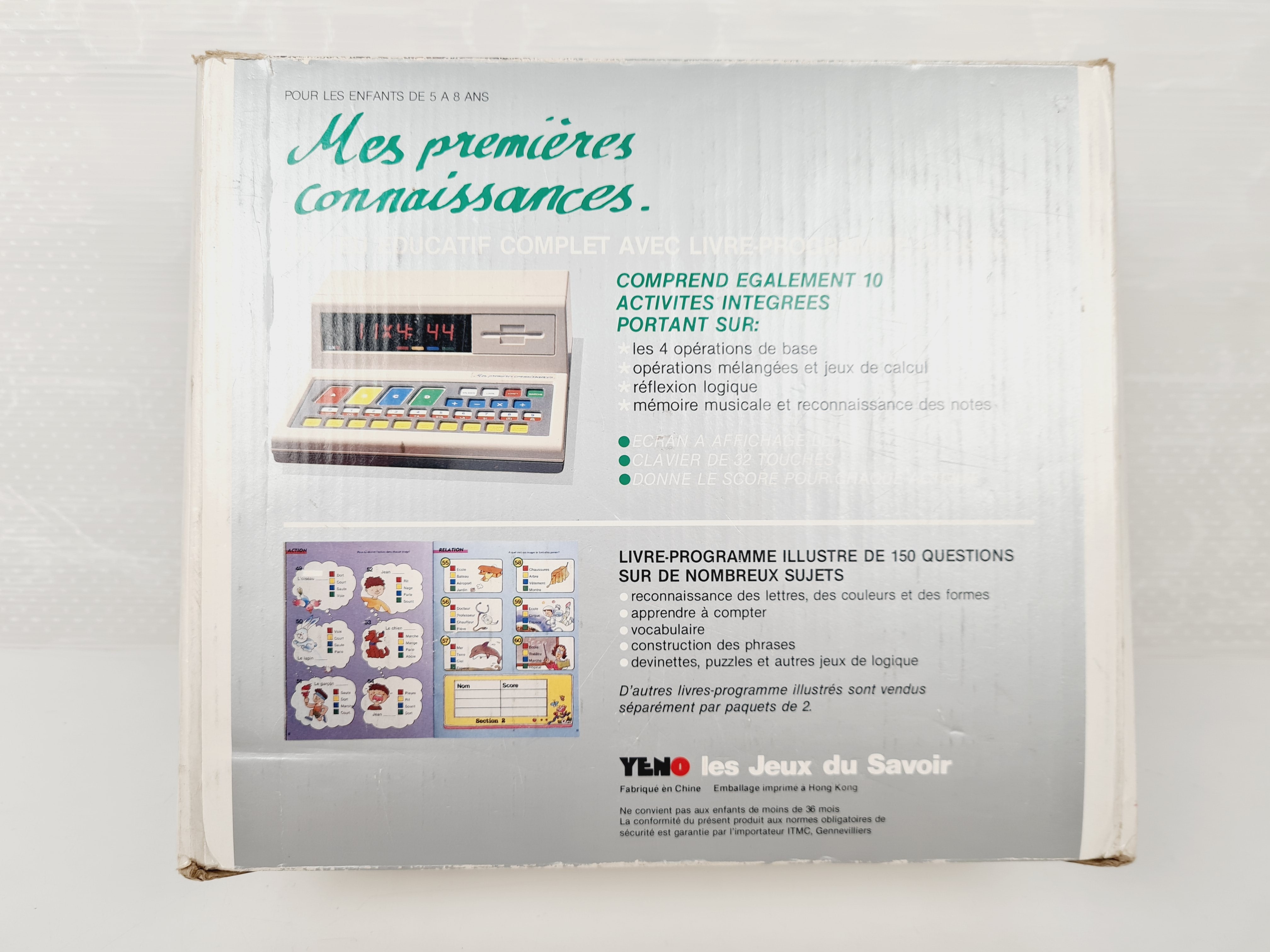 Voir photo 5 de Jeu Ancien - Mes premiers connaissances - Yeno les jeux du Savoir - 5 ans+ Jeu Ancien - Mes premiers connaissances - Yeno les jeux du Savoir - 5 ans+ Bon état reconditionné photo 5
