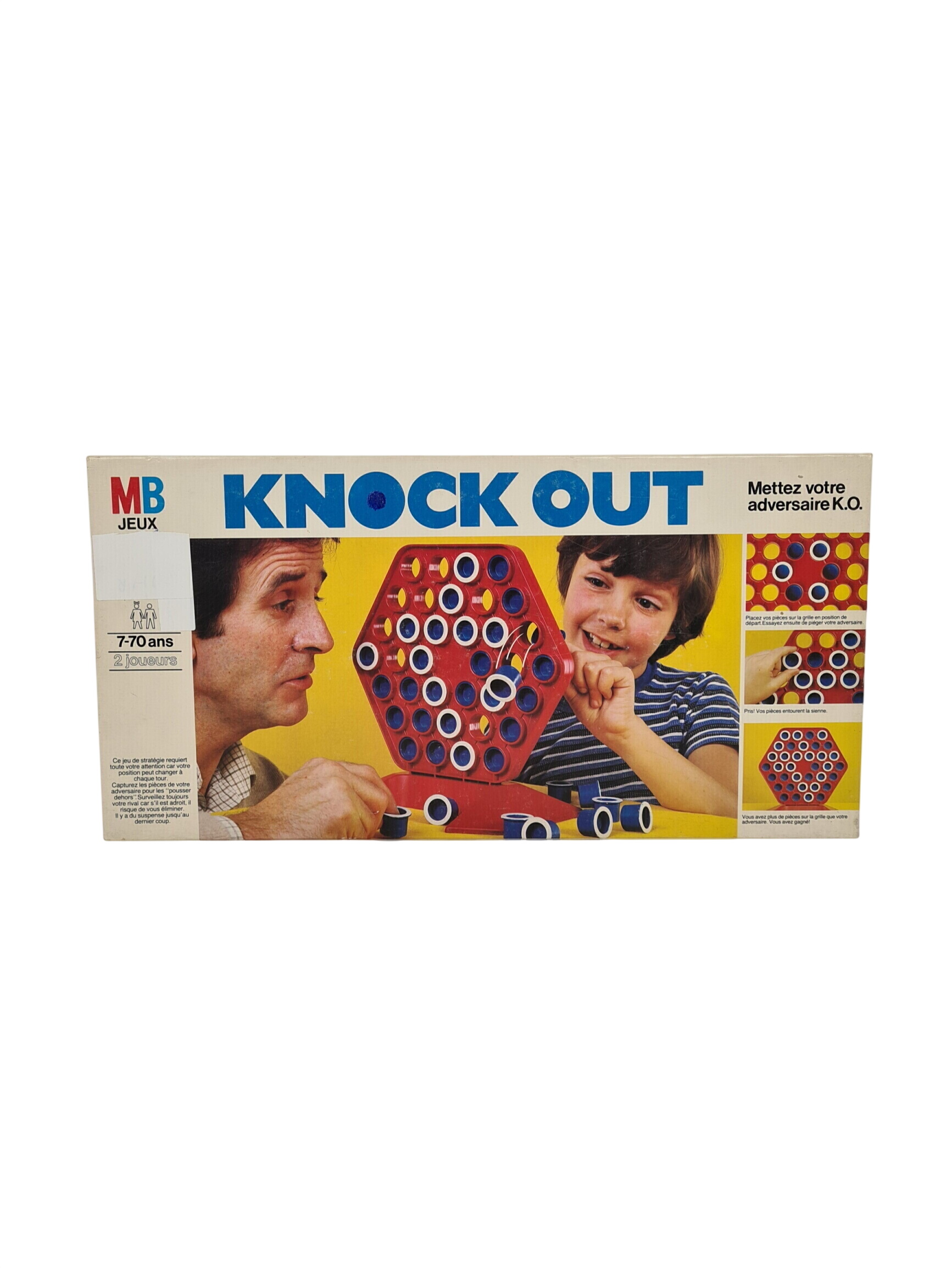 Acheter Jeu anciens - Knock Out - 1978 - MB - 7 - 70 ans. État correct - 10,00 € Jeu anciens - Knock Out - 1978 - MB - 7 - 70 ans. État correct reconditionné disponible sur Label Emmaüs
