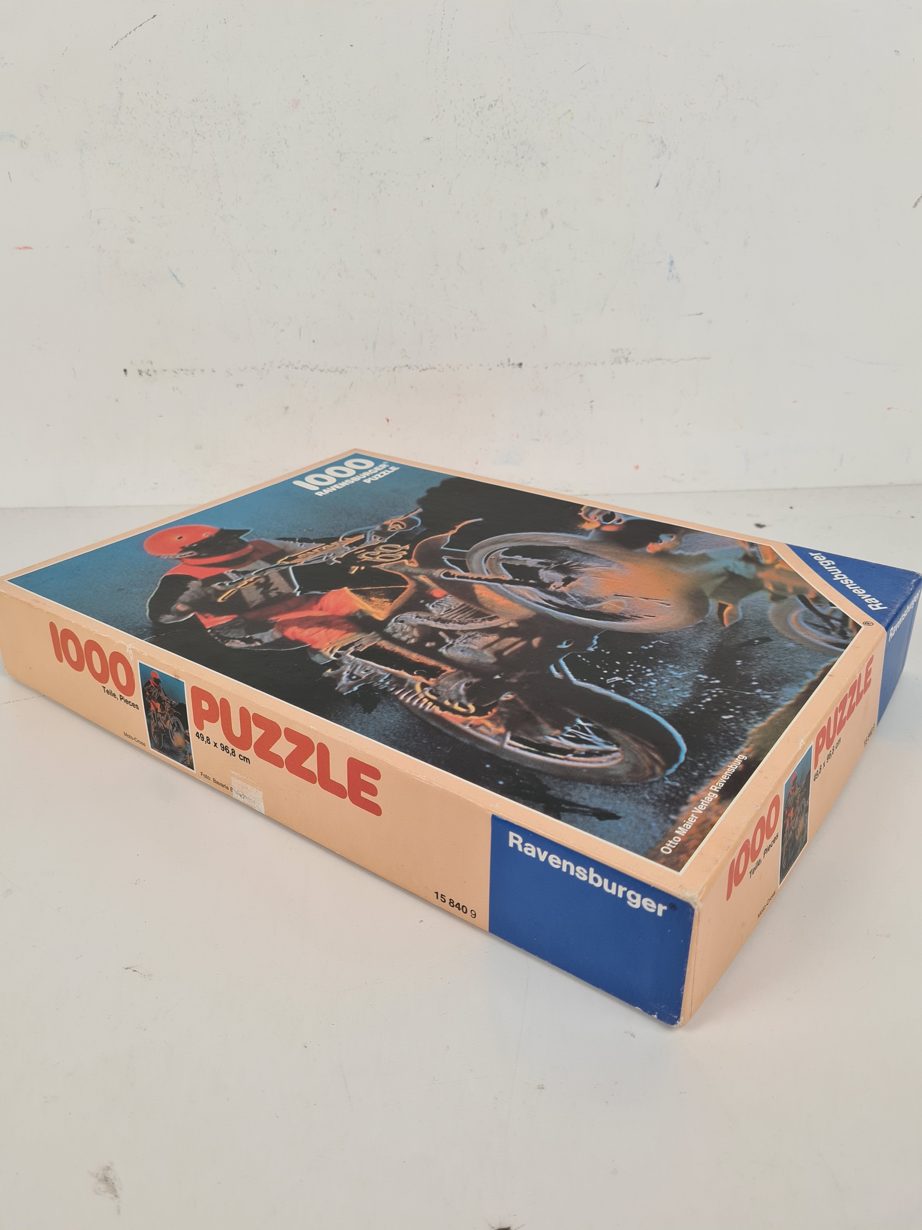 Voir photo 3 de Jeu anciens - Puzzle - Moto cross 1000 pièces - réalisé en 1992 - Ravensburger Jeu anciens - Puzzle - Moto cross 1000 pièces - réalisé en 1992 - Ravensburger Bon état reconditionné photo 3
