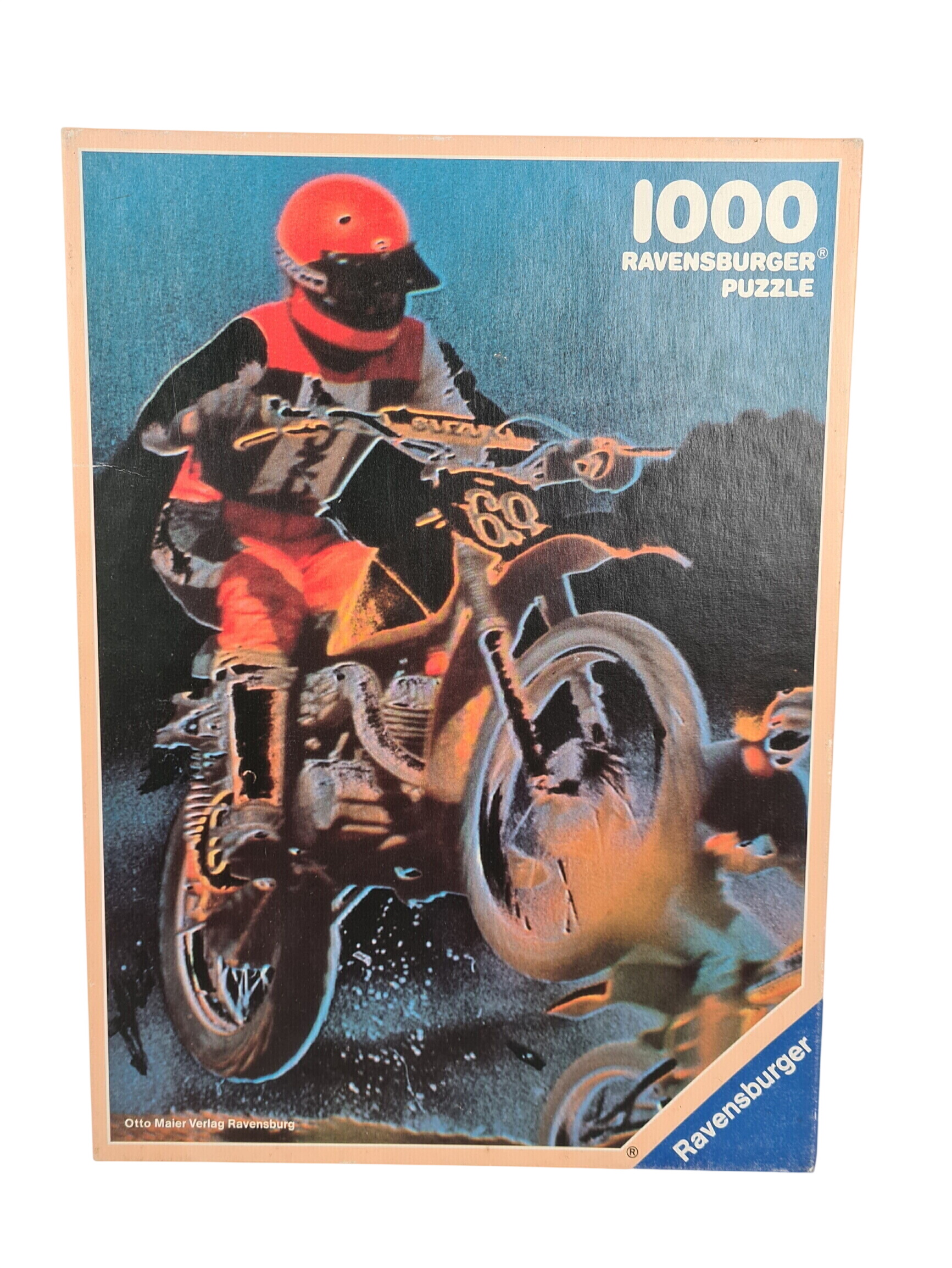 Acheter Jeu anciens - Puzzle - Moto cross 1000 pièces - réalisé en 1992 - Ravensburger Bon état - 15,00 € Jeu anciens - Puzzle - Moto cross 1000 pièces - réalisé en 1992 - Ravensburger Bon état reconditionné disponible sur Label Emmaüs