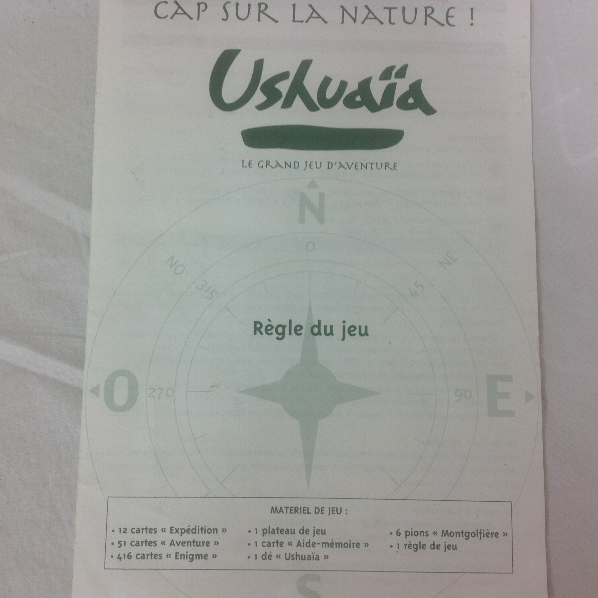 Voir photo 3 de Jeu Cap sur la nature - Ushuaïa - Ecologique et coopératif Jeu Cap sur la nature - Ushuaïa - Ecologique et coopératif Bon état reconditionné photo 3
