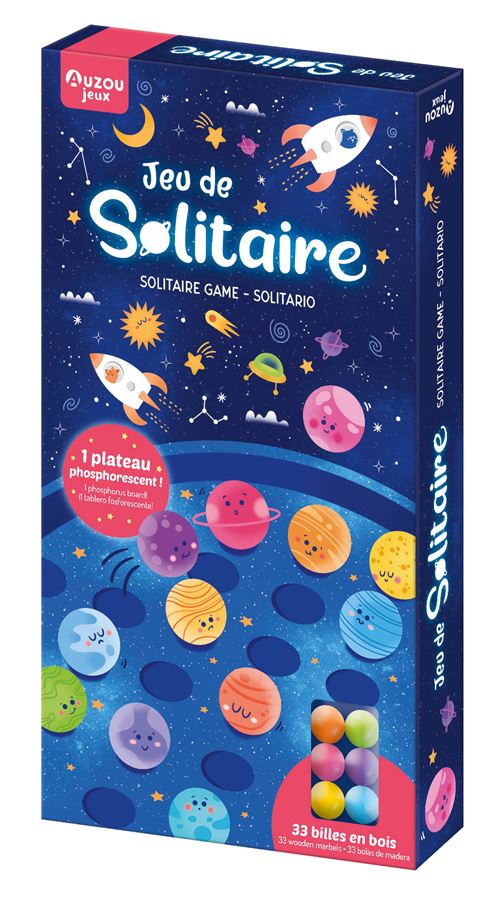 Jeu classique Auzou Jeu de Solitaire État correct reconditionné disponible sur Fnac