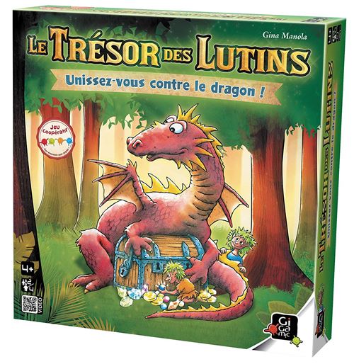 Jeu classique Gigamic Le Trésor des Lutins État correct reconditionné disponible sur Fnac