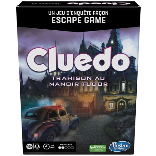 Acheter Jeu classique Hasbro Cluedo Trahison Au Manoir Tudor État correct - 11,00 € Jeu classique Hasbro Cluedo Trahison Au Manoir Tudor État correct Hasbro Gaming reconditionné disponible sur Fnac