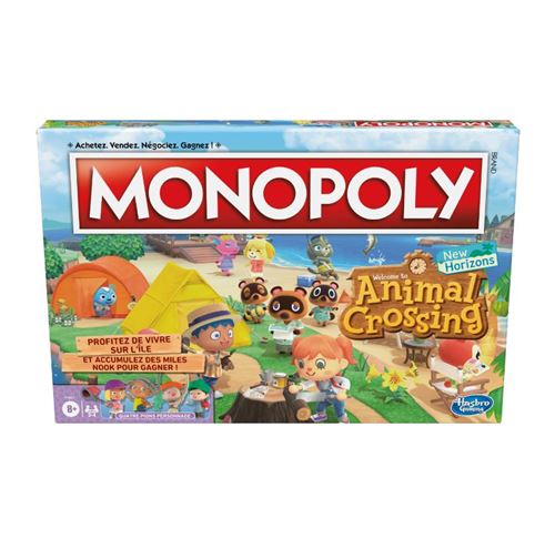 Jeu classique Hasbro Gaming Monopoly édition Animal Crossing New Horizons État correct - 14,93 € Jeu classique Hasbro Gaming Monopoly édition Animal Crossing New Horizons État correct Hasbro Gaming reconditionné disponible sur Fnac
