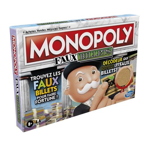 Acheter Jeu classique Hasbro Gaming Monopoly Faux Billets État correct - 11,00 € Jeu classique Hasbro Gaming Monopoly Faux Billets État correct reconditionné disponible sur Fnac