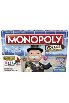 Jeu classique Hasbro Monopoly Voyage Autour Du Monde Bon état Hasbro Gaming reconditionné disponible sur Darty