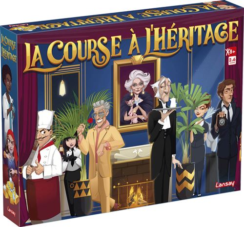 Jeu classique Lansay La course à l'héritage État correct Lansay reconditionné disponible sur Fnac