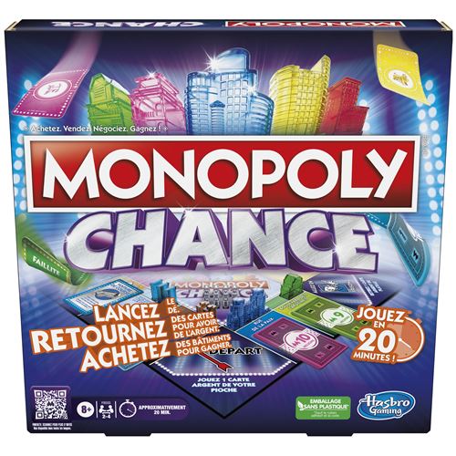 Acheter Jeu classique Monopoly Chance État correct - 11,00 € Jeu classique Monopoly Chance État correct reconditionné disponible sur Fnac