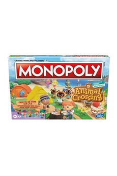 Jeu classique Monopoly édition Animal Crossing New Horizons Très bon état Hasbro Gaming reconditionné disponible sur Darty