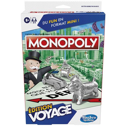Acheter Jeu classique Monopoly Edition Voyage État correct - 20,82 € Jeu classique Monopoly Edition Voyage État correct Monopoly reconditionné disponible sur Fnac